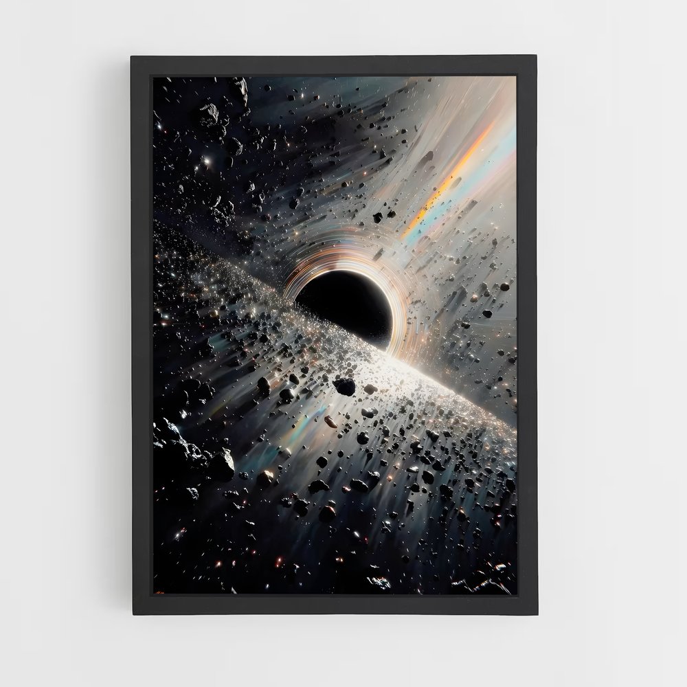 Poster Univers Obscur – affiche Trou Noir (vue 2)